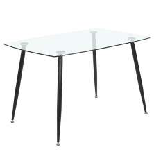 Mesa De Centro Glass Decorativa 130 Cm Opt