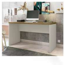 Mesa para Computador Studio 1,3 - Louro Freijo / Metalic Sued