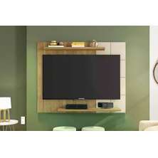Painel Cross para TV até 58 Polegadas - Buriti/Off White