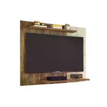Painel Cross para TV até 58 Polegadas - Jatobá/Off White