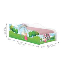 Cama Fun Princesa Encantada Solteiro
