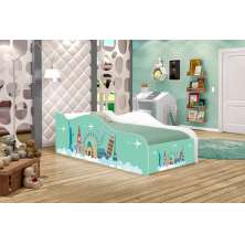 Cama Fun Viagem Pelo Mundo Solteiro Com Colchão