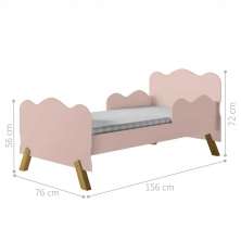 Cama Infantil Angel Rose com Colchão