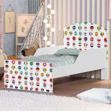 Cama Infantil Melhor da Bola Com Colchão