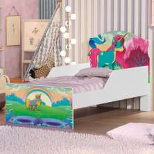 Cama Infantil Paraiso Unicórnio