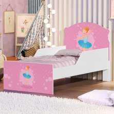 Mini Cama Bailarina Com Colchão