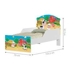 Mini Cama Fazendinha Alegre