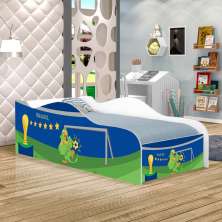 Mini Cama Fun Copa do Mundo Infantil Com Colchão
