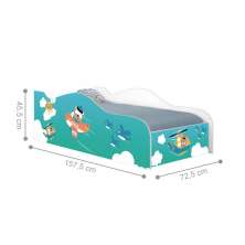 Mini Cama Fun Patrulha Animal
