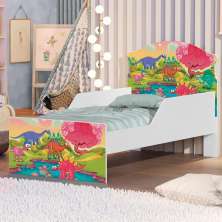 Mini Cama Planeta Dinossauro