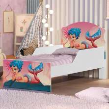 Mini Cama Sereia Nas Pedras Com Colchão