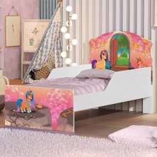 Mini Cama Unicórnio Mágico Com Colchão