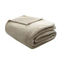Cobertor King Velour (260x240) Bege