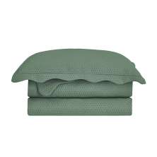 Colcha Casal Bullet com 2 Fronhas Verde