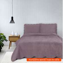 Colcha Casal Velvet Neo Rose