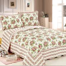 Colcha Patchwork De Microfibra Solteiro 1,60x2,30 Rosália Camesa