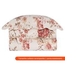 Colcha Solteiro com Porta-travesseiro Evolution Patchwork Borgo