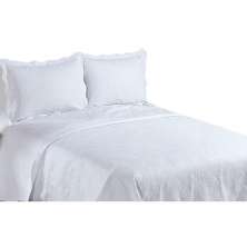 Colcha Trapunto Queen Branco Camesa