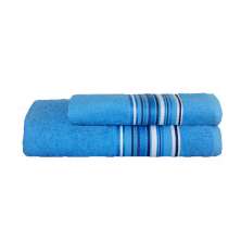 Jogo de Banho Banhão Vegas Azul Claro 2 peças Camesa