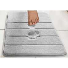 Tapete Nasa 40 x 60 - Cinza Camesa