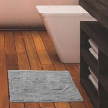 Tapete Neo Cotton Prime 60cmx40cm Cinza Camesa