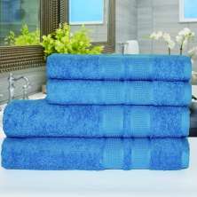 Toalha Remix Rosto 50x80 Azul Camesa