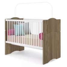 Berço Mini Cama Alegria - Wengue