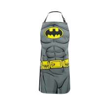 Avental Algodão WB DC Comics Batman Body Preto 70X0,5X80CM 