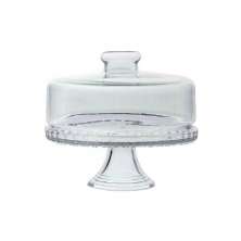 Boleira Com Tampa e Pedestal, Prato Para Bolo De Vidro - Colonial