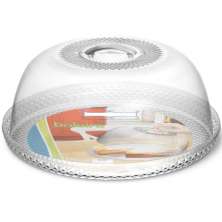 Boleira com Tampa 34x16cm em Acrilico Redonda Transparente