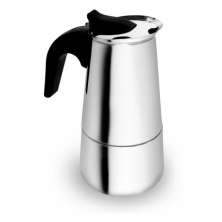 Cafeteira Expresso Italiana Para 6 Xícaras Aço Inox - Baquelite (cabo) 