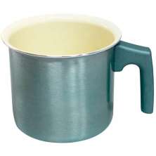 Caneco Fervedor Leiteira 1 Litro Aluminio Revestimento Ceramico 