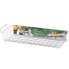 Cesto Aramado para Organizar Armarios, Closets, Guarda Roupas 48cm