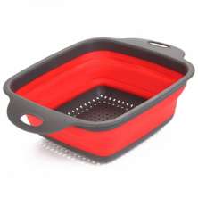 Escorredor Retrátil Silicone Verdura Massas Macarrão Vapor