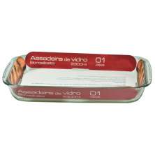 Forma Assadeira de Vidro Retangular 2300ml
