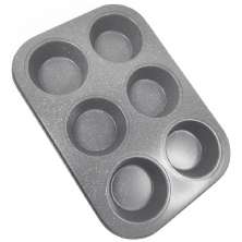 Forma para CupCakes, Pão de Queijo, Bolinhos, Antiaderente 06 Cavidades 