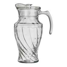 Jarra de Vidro Moderna 1800ml p/ Água, Sucos e Drinks 