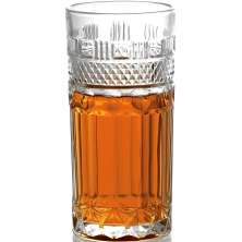 Jogo de Copos Altos em Cristal Trabalhado 6 Peças Clássico 350mL 