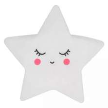 Luminária Estrela LED Infantil - Luz Suave e Design Encantador 