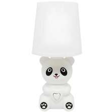Luminaria de Mesa Mini Abajour Infantil Ursinho A Pilha 