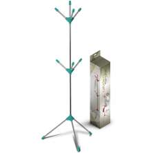 Mancebo / Cabideiro de Chão Desmontavel em Aço 150cm - Azul