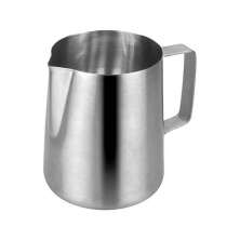 Mini Caneco Leiteira Cremeira Em Inox 600 ml com Bico Conico 