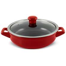 Panela Caçarola de Cerâmica Baixa Buffet, 20cm, 1,2 Litros, Ceraflame 