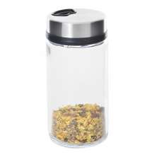 Pote de Vidro para Temperos e Condimentos / Queijeira 200mL com Tampa Dosadora 
