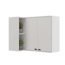 Aéreo de Cozinha Canto 2 Portas Lótus Carraro Branco