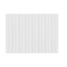 Painel Ripado Milla Branco MDF 80cm Carraro