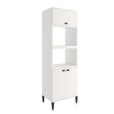 Torre Quente para 2 Fornos 3 Portas Lótus Carraro Branco