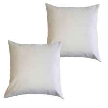 Kit 2 Capas Para Almofada 45 cm x 45 cm Suede Bege