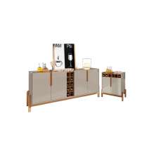 Jogo Buffet 1.9 e Bar Office Off White Cedro