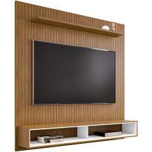Painel Ripado Suspenso Tv 60 Pol 220 Cm 011089 Cedro Branco DCASA